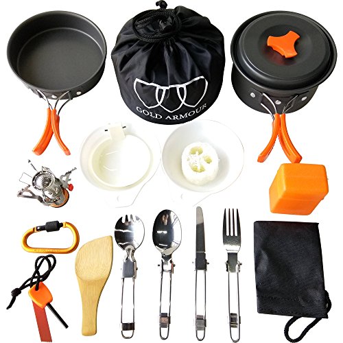 camping cookware mess kit