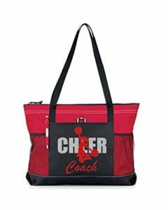 Cheer coach red bag