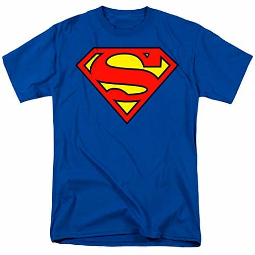 superman logo tshirt