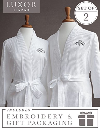 cotton waffle robe