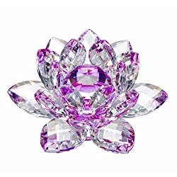 crystal lotus flower