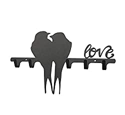 decorative five hook coat rack