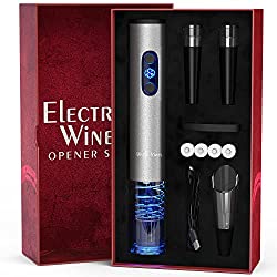 electric wine opener set
