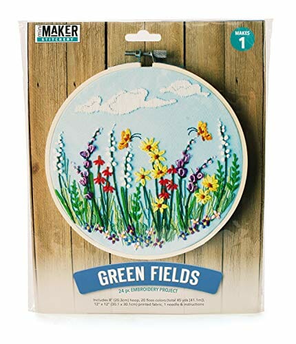 embroidery kit present