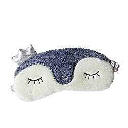 eye patch cover plush silk