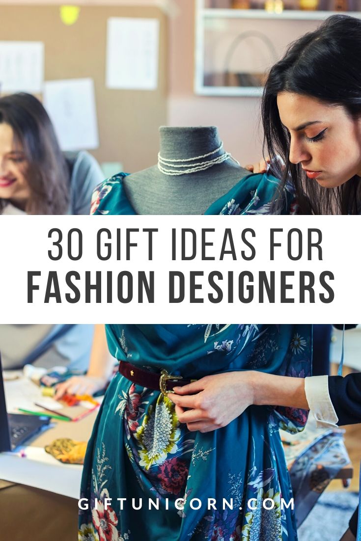 fashion designer gifts pin image