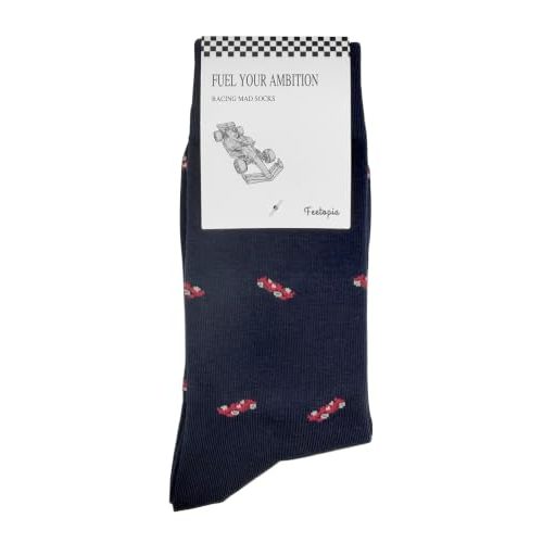Feetopia Men's F1 Racing Car Socks