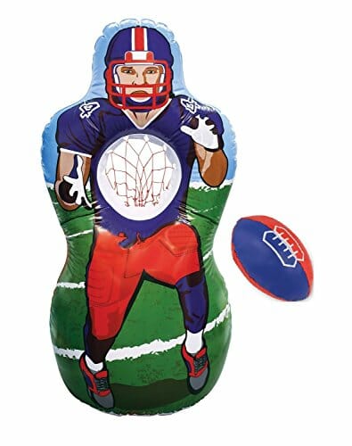 football target inflatable man for young boys