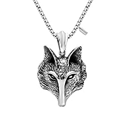 fox head pendant