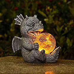 garden dragon statue