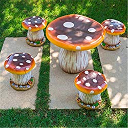 garden table and chair decor