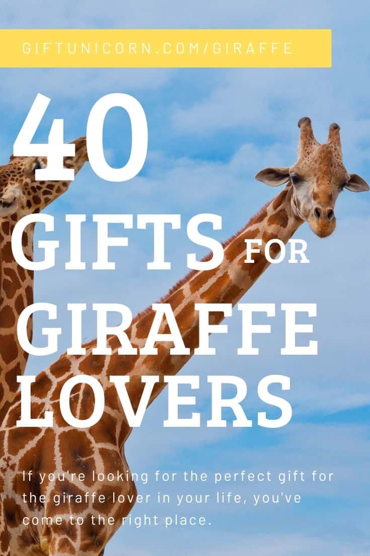 40 giraffe gifts pin image