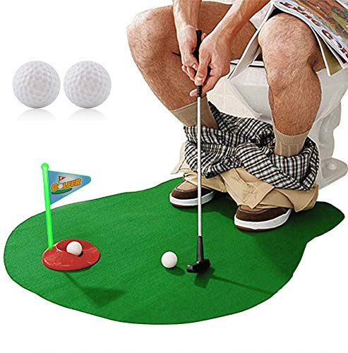 golf toilet toy