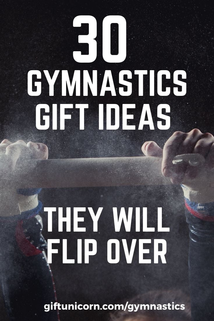 Gymnastics gift ideas pin image