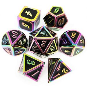 haxtec metal dice set