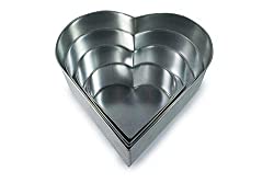 heart multilayer cake tins