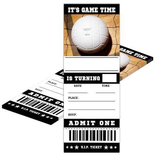 heiyihe Volleyball Invitation Cards