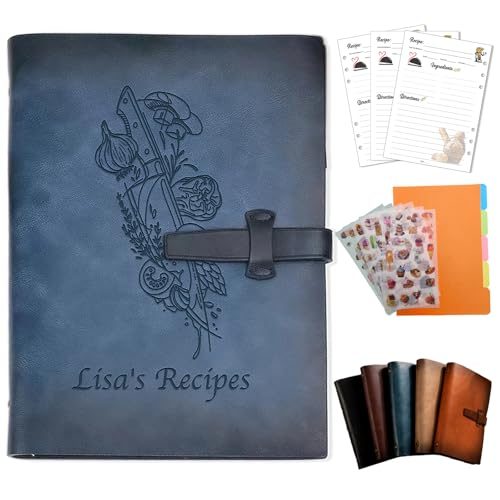 iHoesdste Personalized Recipe Book