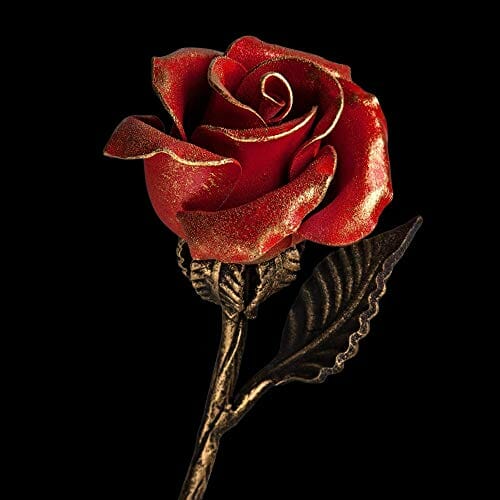 iron forged rose