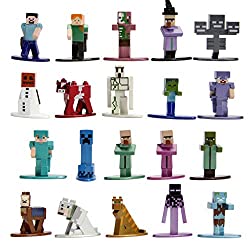 jada toys minecraft 2 figurines