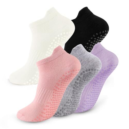 kepiibi Pilates Grip Socks for Women