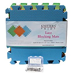 lace blocking mats