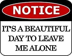 laminated sign