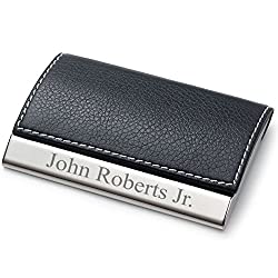 leatherette card case