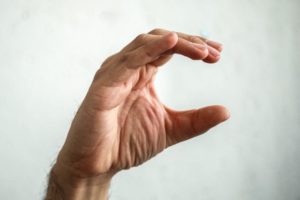 hand shaped like the letter c