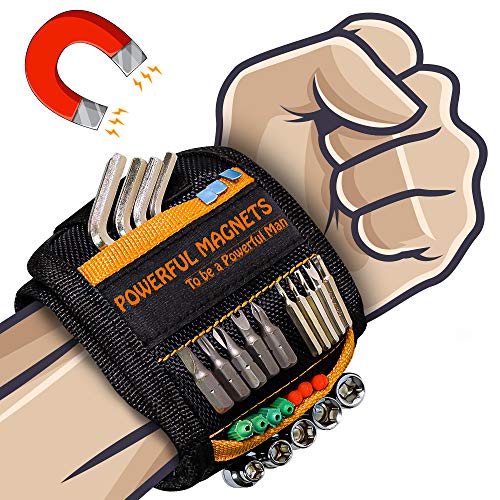 magnetic tool wristband