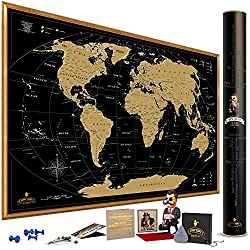map wall poster