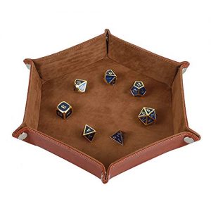 metal dice rolling tray holder
