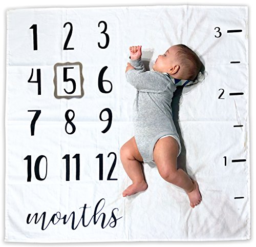 monthly milestone blanket