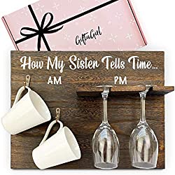 mug and wine glass set