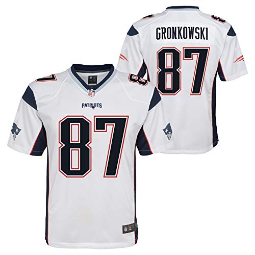 New England Patriots white jersey
