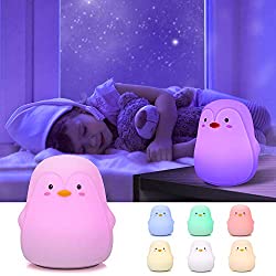 penguin night light