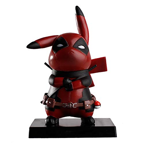 pikachu cosplay deadpool model