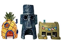 pineaple house aquarium ornament