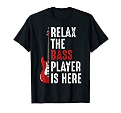 bass player is here T-shirt