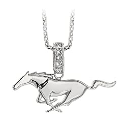 pony logo necklace