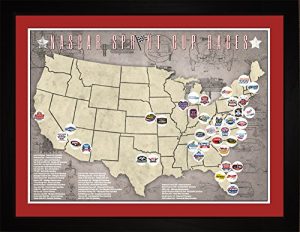 racetrack location map