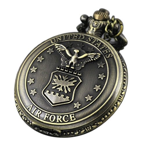 Retro pocket watch Air force USA