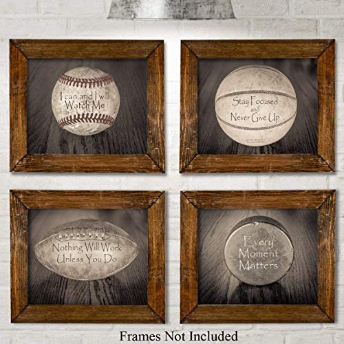 room decor quotes with sports balls