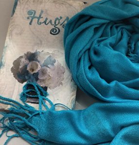 scarf and card gift set