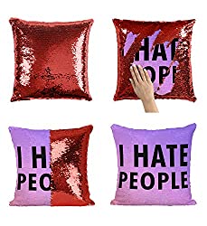 sequin pillow