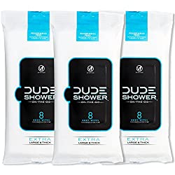 shower body wipes