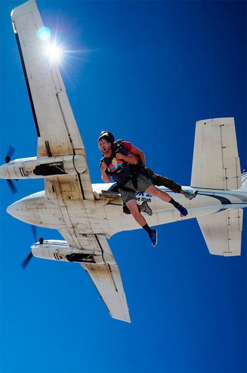 skydaving Utah