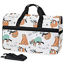 sloth duffel bag