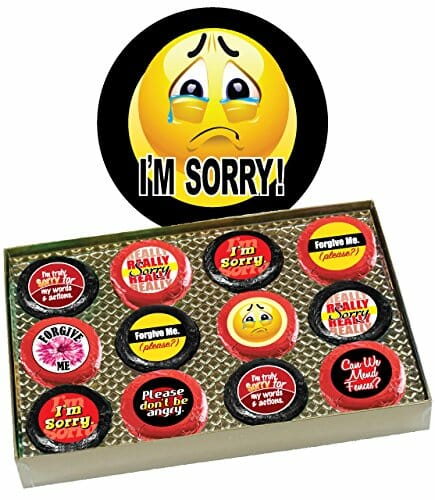 apology themed oreos