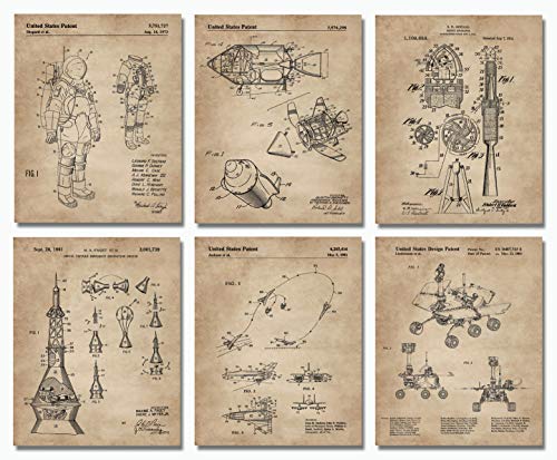 space patent prints